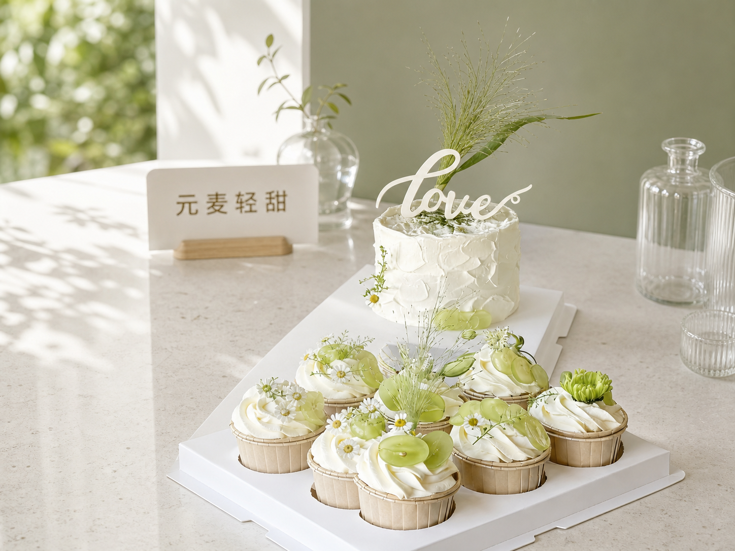 抹茶蜜豆卷